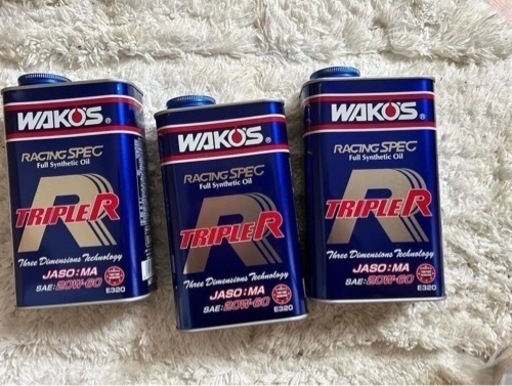 WAKO'SトリプルR  20w-60 CBX.CBRオイルフィルター諸々セット