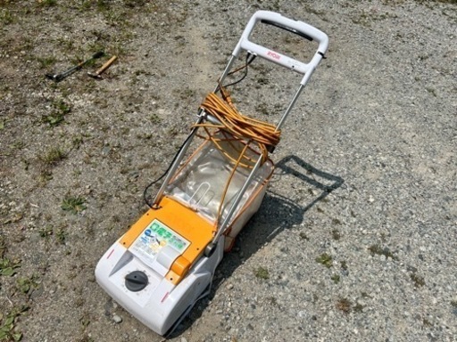 動作確認済)電動芝刈り機！