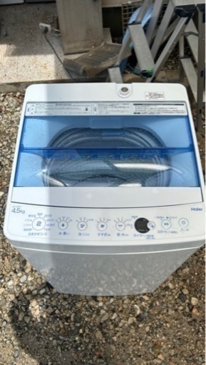 洗濯機　2020年　Haier 4.5キロ