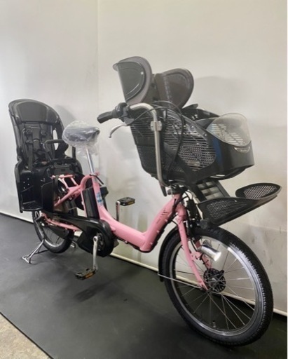 1都4県全域送料無料　業界最長12ヶ月保証　電動アシスト自転車　ブリヂストン　20インチ 子供乗せ　パワフルアシスト　ピンク
