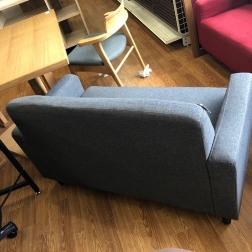 取りに来れる方限定！布製2人掛けソファ!!