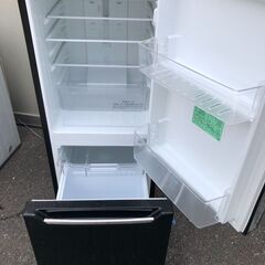 NO 279 🌈北九州市内配送設置無料✨🌈 2021年　冷蔵庫 パールブラック HR-D15CB [2ドア /右開きタイプ /150L