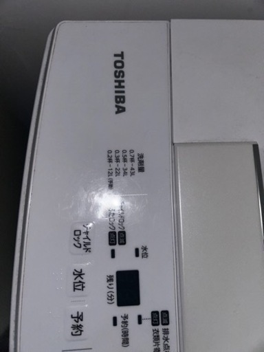 東芝　TOSHIBA 洗濯機　4.5kg 2018年式