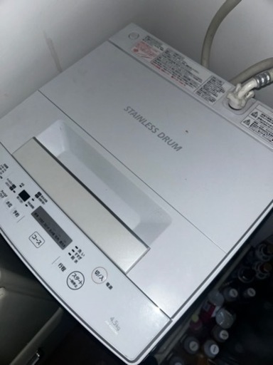 東芝　TOSHIBA 洗濯機　4.5kg 2018年式