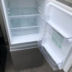 NO 281 ！！！！北九州市内配送設置無料✨🌈 AQR-13H-S 冷蔵庫 ブラッシュシルバー [2ドア /右開きタイプ /126L] 