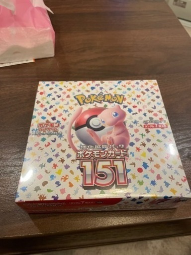 ポケモンカードゲーム　151  1BOX  新品未開封シュリンク付き