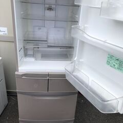 NO 283!!!!!!!!!!!!北九州市内配送設置可能✨🌈 R-K42F-T 冷蔵庫 ビッグ&スリム60 ソフトブラウン [5ドア /右開きタイプ /401L]