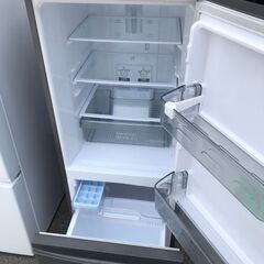 NO 287 🌈北九州市内配送設置無料✨🌈2020年冷蔵庫 Pシリーズ マットチャコール MR-P15F-H [2ドア /右開きタイプ /146L] [冷凍室 46L]