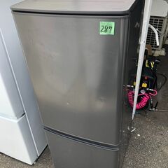 NO 287 🌈北九州市内配送設置無料✨🌈2020年冷蔵庫 Pシリーズ マットチャコール MR-P15F-H [2ドア /右開きタイプ /146L] [冷凍室 46L]