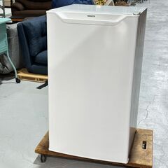 ★YAMAZEN★ 山善 直冷式冷凍庫 YF-U61 2021年 60L ホワイト 右開き 冷凍ストッカー 小型 コンパクト 耐熱天板