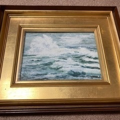 美術品 絵画 日本画 風景画 西の京 西ノ京 日本画府 大林一成 美品