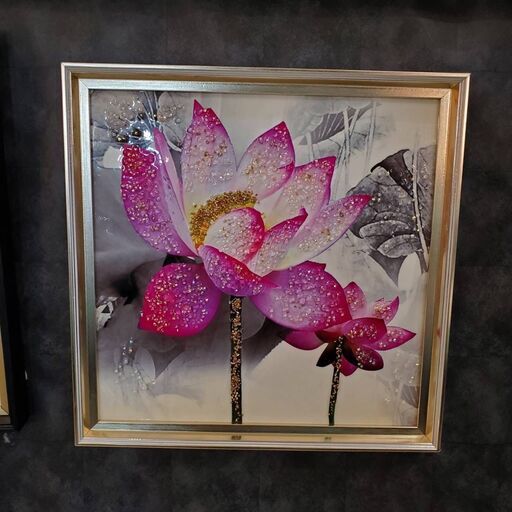 ミキインテリア ■ 引取限定 ■ アウトレット ■ 展示品 ■ アートパネル ■ フレーム付き ■ 花 ■ フラワー