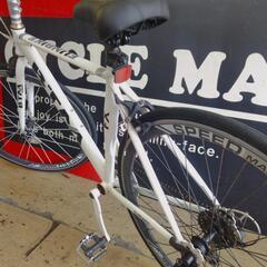 中古 クロスバイク 白