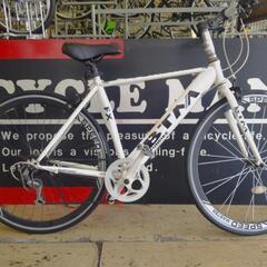 中古 クロスバイク 白