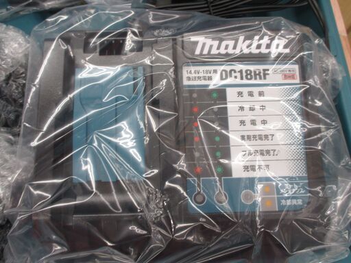 マキタ　makita　GA404DRGXN　ディスクグラインダ　フルセット　バッテリ18V 6.0Ah二個/充電器付き　未使用品　【ハンズクラフト宜野湾店】