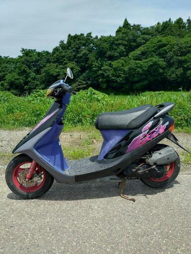 HONDA Dio ZX AF28 実働 赤紫 紫 af28 スーパーDIO ZX 実働書付 (まー)
