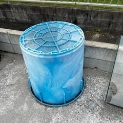 水槽 ブルコン 多用途樽、プラ池まとめて