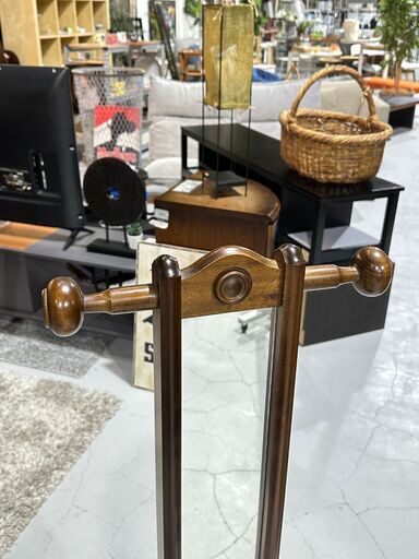 ☆四国工芸☆ SHICOCRAFT 森のサーカス 玄関スツール シューズミラー