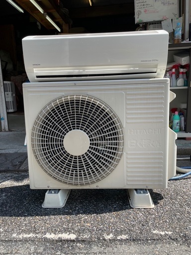日立 ルームエアコン/　RAS-D40J2　 2019年製　冷房能力：4.0kW　 ※電源：単相200V