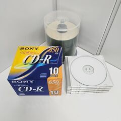 【未使用品】SONY製+他 CD-R 計100枚＜3000円相当＞