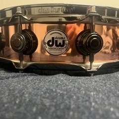 希少 DWスネアドラム コレクターズ コパー 3mm solid copper 14×4 