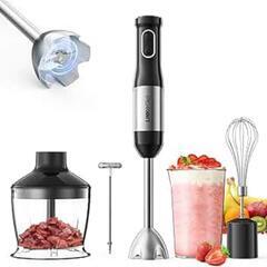 ⭐新品未使用⭐ハンドブレンダー ブレンダー離乳食 ブレンダーミキサー 1台6役 つぶす・混ぜる・泡立て・砕く・刻む・