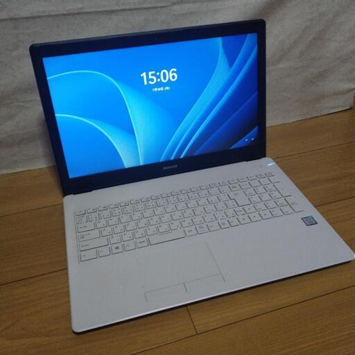 早い者勝ち!配達可!美品!至高のi7‼️爆速8GB SSD256 Windows11ノートパソコン 15.6 webカメラ Office
