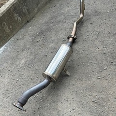 三菱ミニキャプトラックU62T用ステンレスマフラー