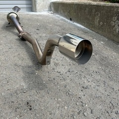 三菱ミニキャプトラックU62T用ステンレスマフラー