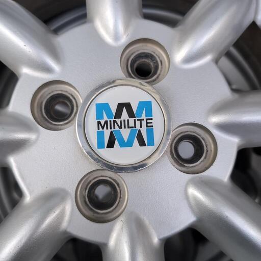 ミラジーノ 14インチ純正アルミホイール 4本セット 美品】ミラジーノ