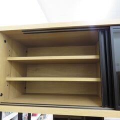 北海道 千歳市/恵庭市 近郊配送 古賀家具 食器棚 コテツ 124 オープン 