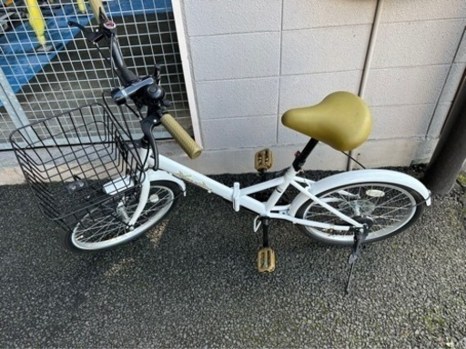 折り畳み自転車　美品室内保管
