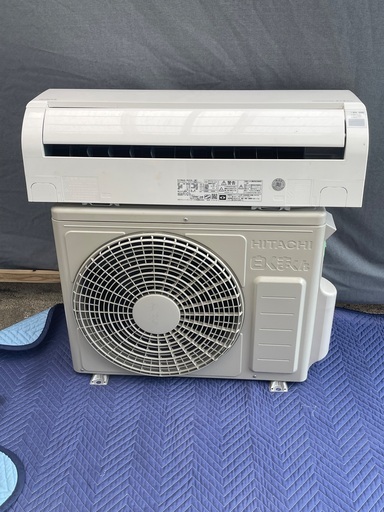 ◎地域最安値 　日立 白くま　（STAINLESS CLEAN)ステンレス　2019年　RAS-D22L 6-8畳　標準取り付け込み
