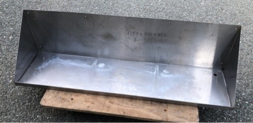 ⭐︎中古品　三角棚の吊り棚　1150×300×250mm  厨房用品⭐︎