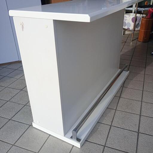 両面カウンター 両面使える間仕切りカウンター (KM01CT120 ホワイト