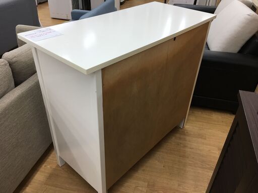 ★ジモティ割あり★ IKEA　イケア 3段チェスト ホワイト W108×D50×H96 クリーニング済み SJ6183