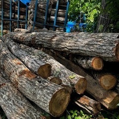 マキ材ナラ　玉切り材　軽トラ1台