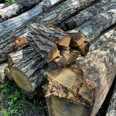 マキ材ナラ　玉切り材　軽トラ1台