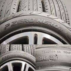 PIRELLI P ZERO GT 235/45ZR18】夏タイヤ【プジョー RCZ 純正ホイール 