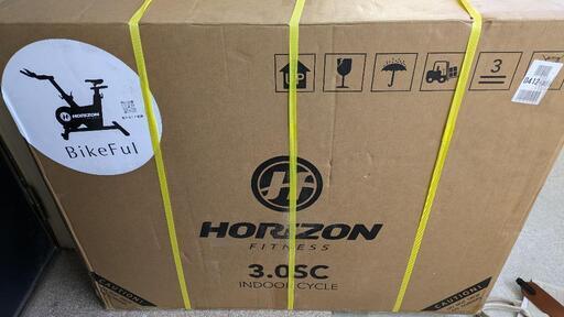 取引中】最終値下げ未開封 Horizon フィットネスバイク BikeFul 型番:3.0SC