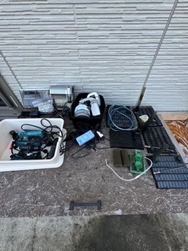 アクアリウム用品　ヒーター　冷却ファン　サーモヒーター　低床フィルター　スポンジフィルター　スリムフィルター等