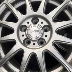 195/65R15  グッドイヤー22年製タイヤホイールセット　バリ溝