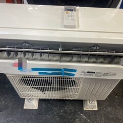 ☆中古￥24,800！MITSUBISHI　6畳用2.2kwルームエアコン　家電　2020年製　MSZ-GV2219-W型　【BG124】