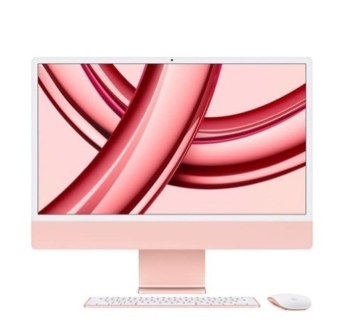 iMac 24インチ M3チップ ピンク