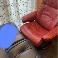 引き取り限定 エコーネス オットマン I台 リクライニングチェア1台