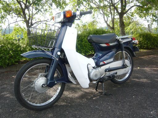 ホンダ カブ C50 美品 ４サイクル ４速 低燃費で絶好調！ セル一発 角目ライト 絶版 (ホンダの50ccは生産打ち切り)