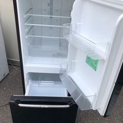 NO 279 🌈福岡市内配送設置無料✨🌈  2021年　冷蔵庫 パールブラック HR-D15CB [2ドア /右開きタイプ /150L