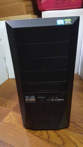 Thirdwave GALLERIA XF デスクトップ パソコン i7-9700 本体のみ (HDD、メモリーなし）