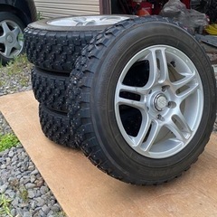 値下げ！！ ADVAN MT-14 195-65-15ホイール付きスパイクタイヤ 4本set！