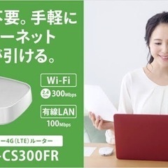 IODATA WiFiルーター WN-CS300FR